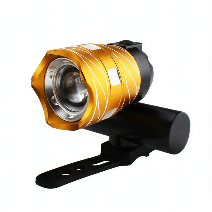 Fahrradlampe T6 mit USB-Aufladung und Fernlicht