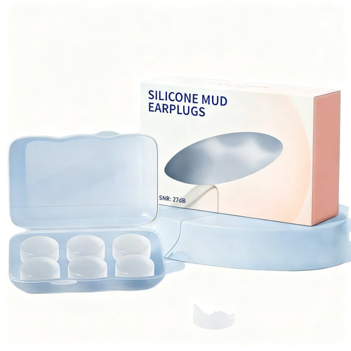 Silikon-Ohrstöpsel zum Schlafen und gegen Lärm
