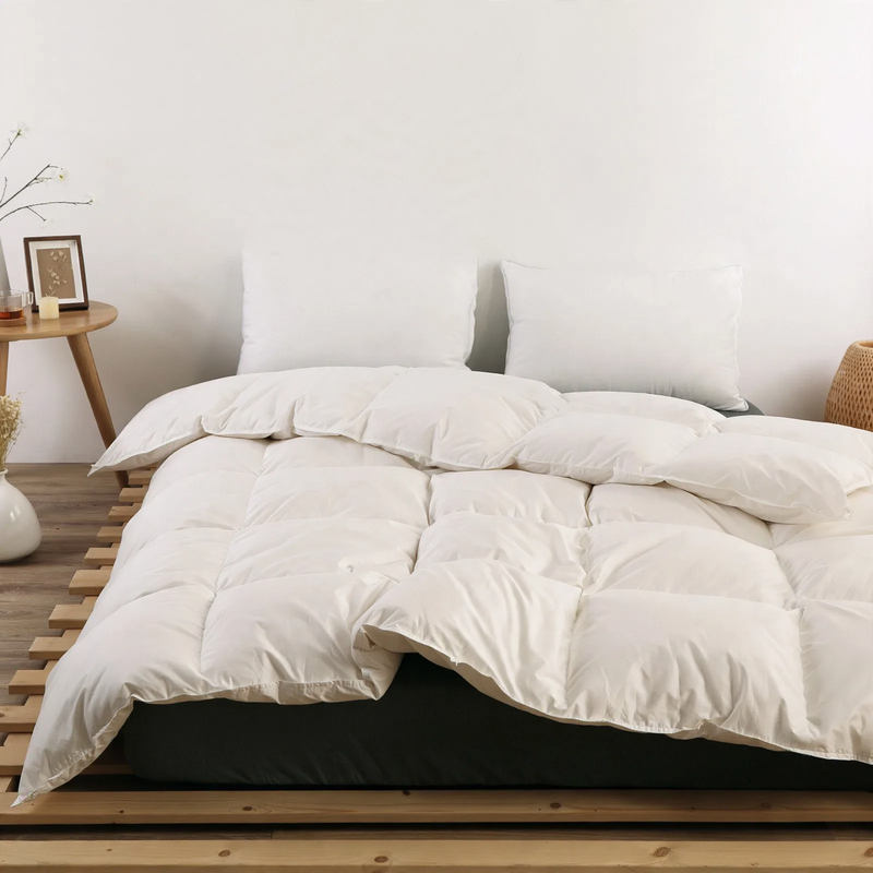 Gänsedaunenbett, Baumwolle, 4–5 kg