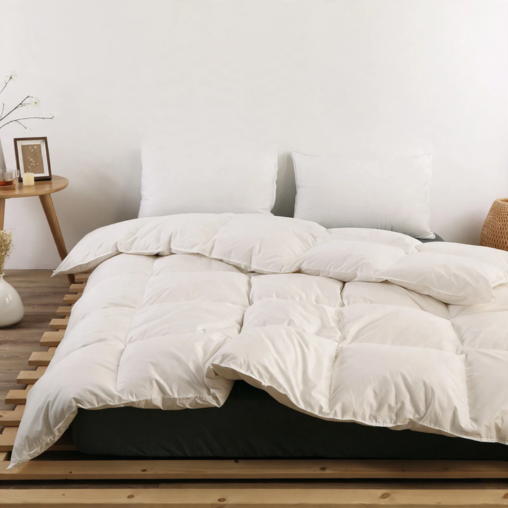 Gänsedaunenbett, Baumwolle, 4–5 kg