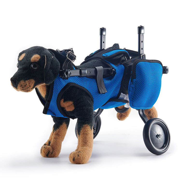 Gehhilfe für Hunde, Größe S, Metall