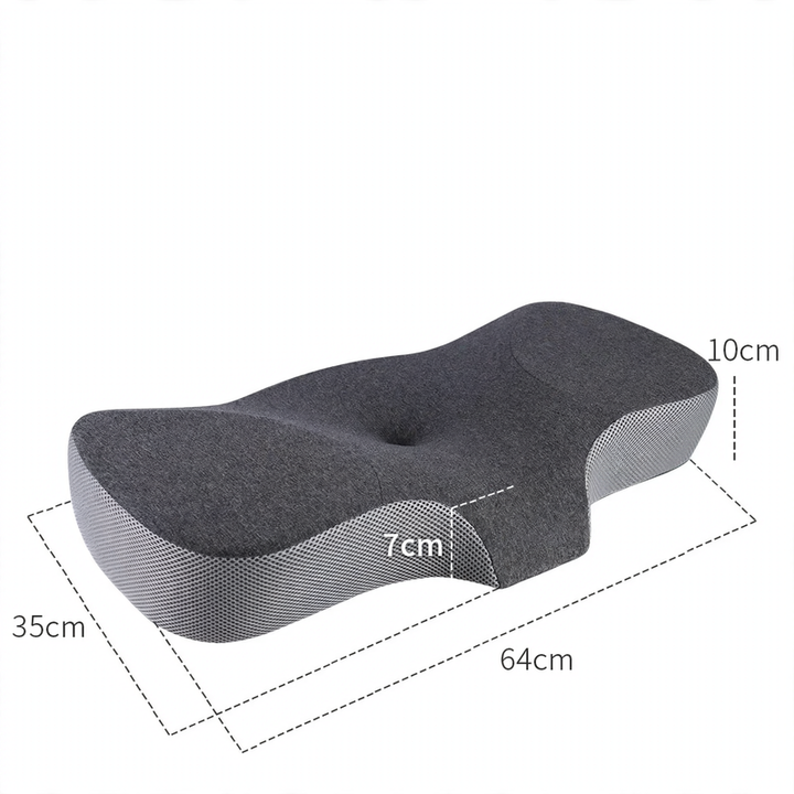 Ergonomisches Nackenstützkissen aus Gedächtnisschaum