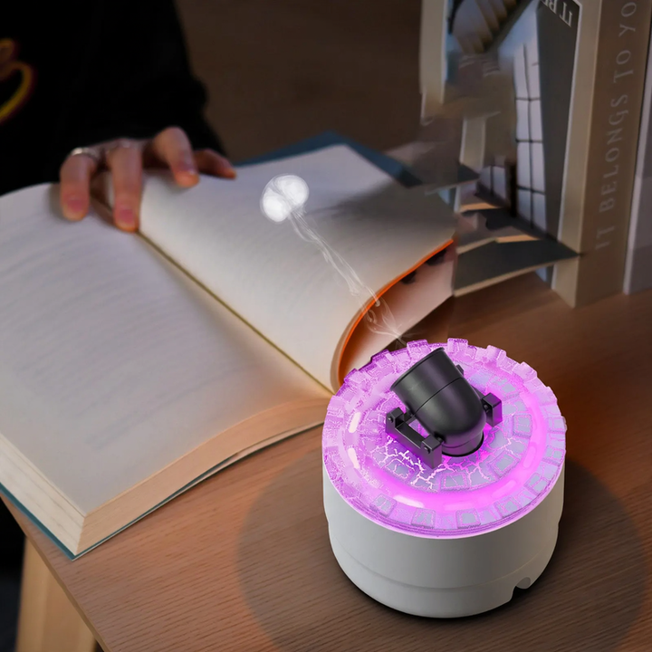 Vulkan-Aroma-Diffuser mit Nebeleffekt