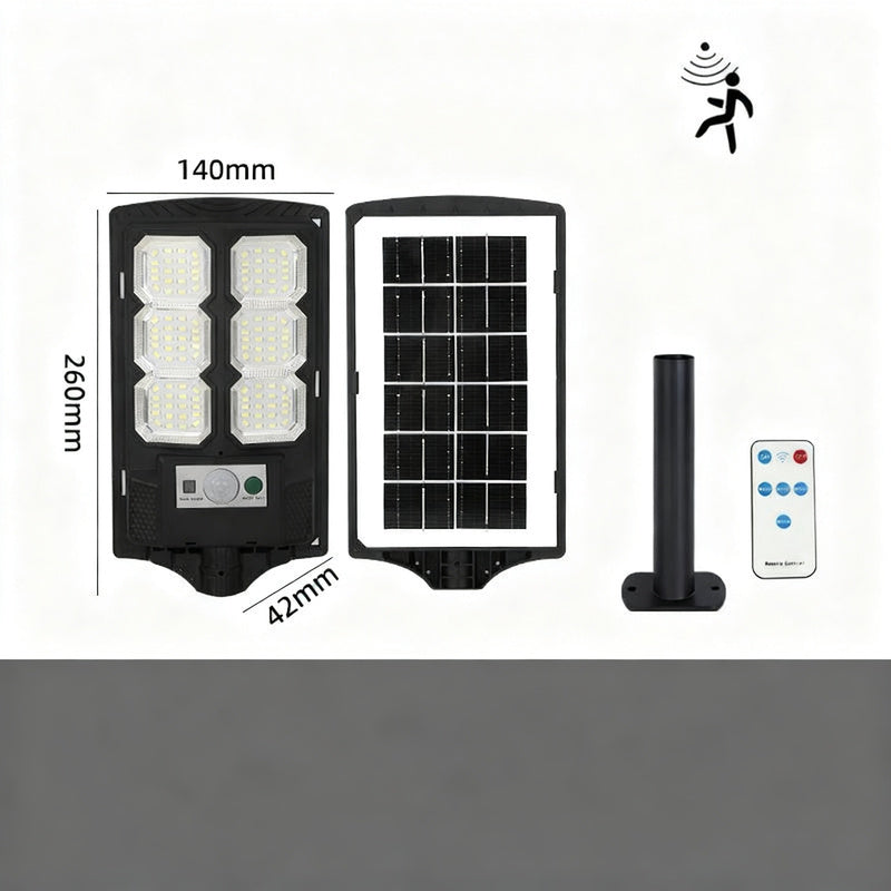 Solar-Wegleuchte mit Bewegungsmelder, LED, 260×140 mm