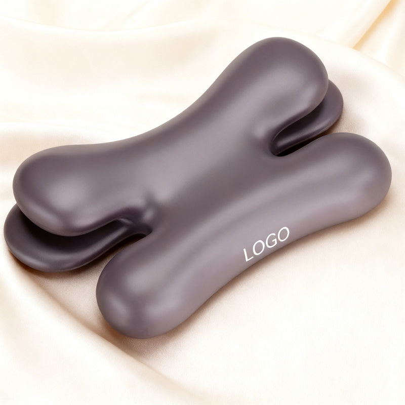 Seitenschläferkissen mit Memory-Foam, Knochenform