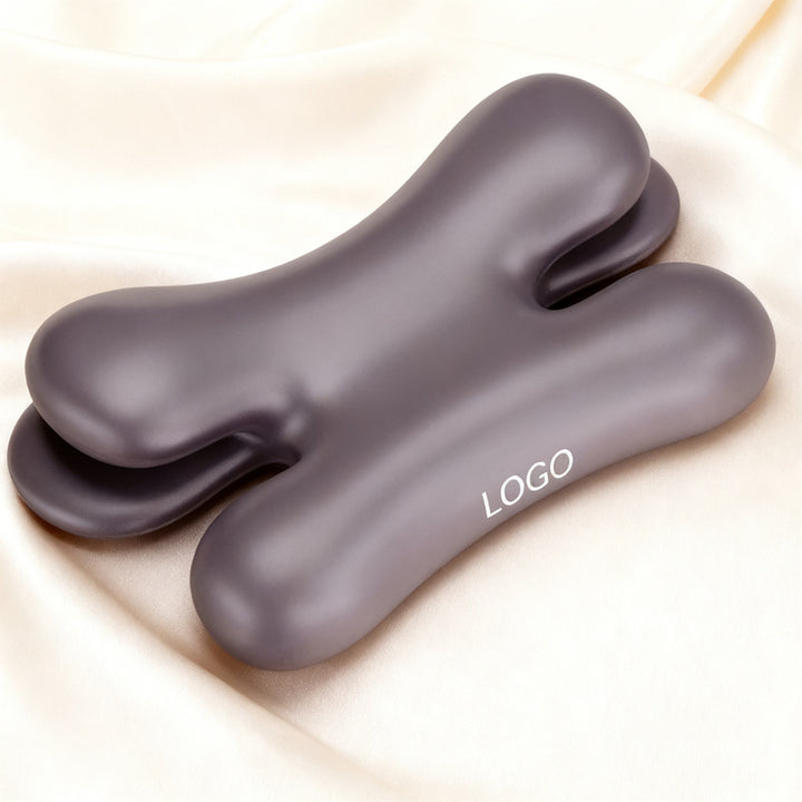 Seitenschläferkissen mit Memory-Foam, Knochenform