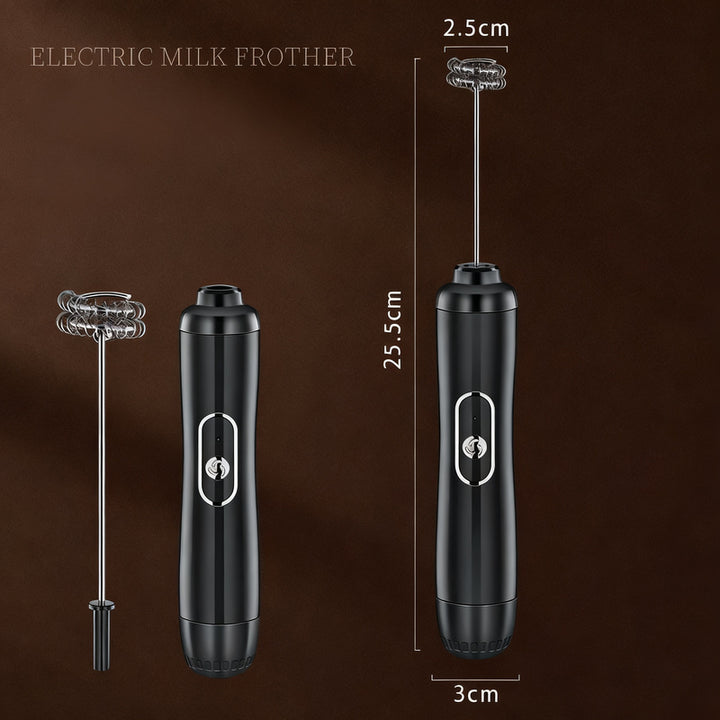 Elektrischer Milchaufschäumer, USB-C, mehrere Funktionen