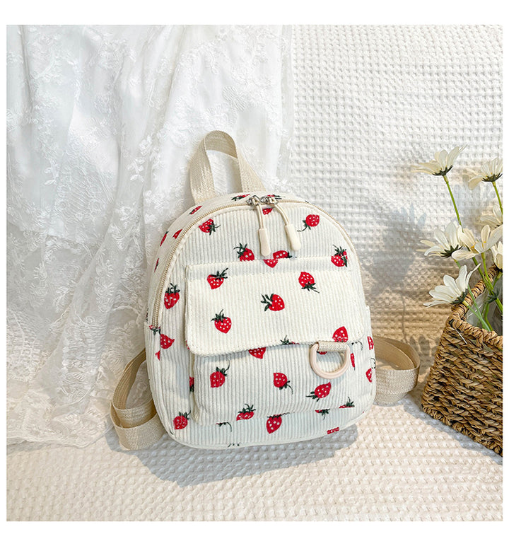 Cord-Rucksack, Baumwolle, strapazierfähig
