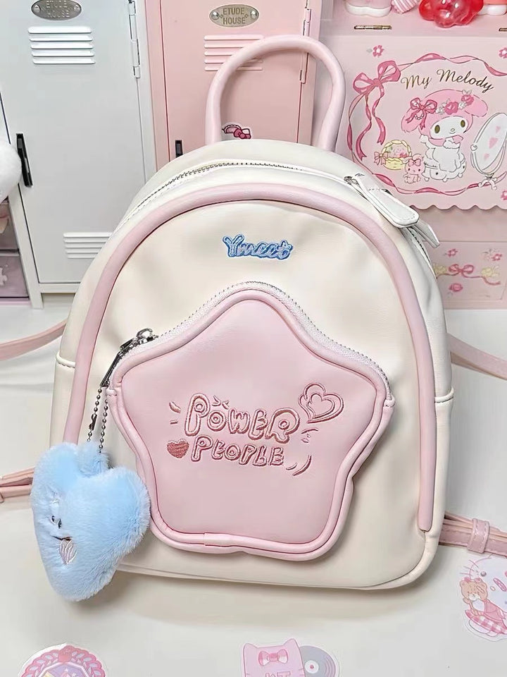 Mini-Rucksack mit Fünfsternen-Design