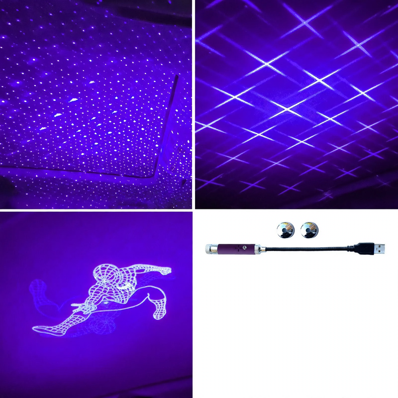 USB-Sternenhimmel-Atmosphärenlicht mit LED-Projektion