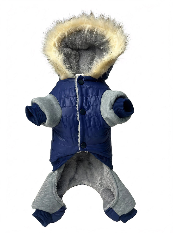 Hundejacke, vier Beine, Polarfleece, winddicht