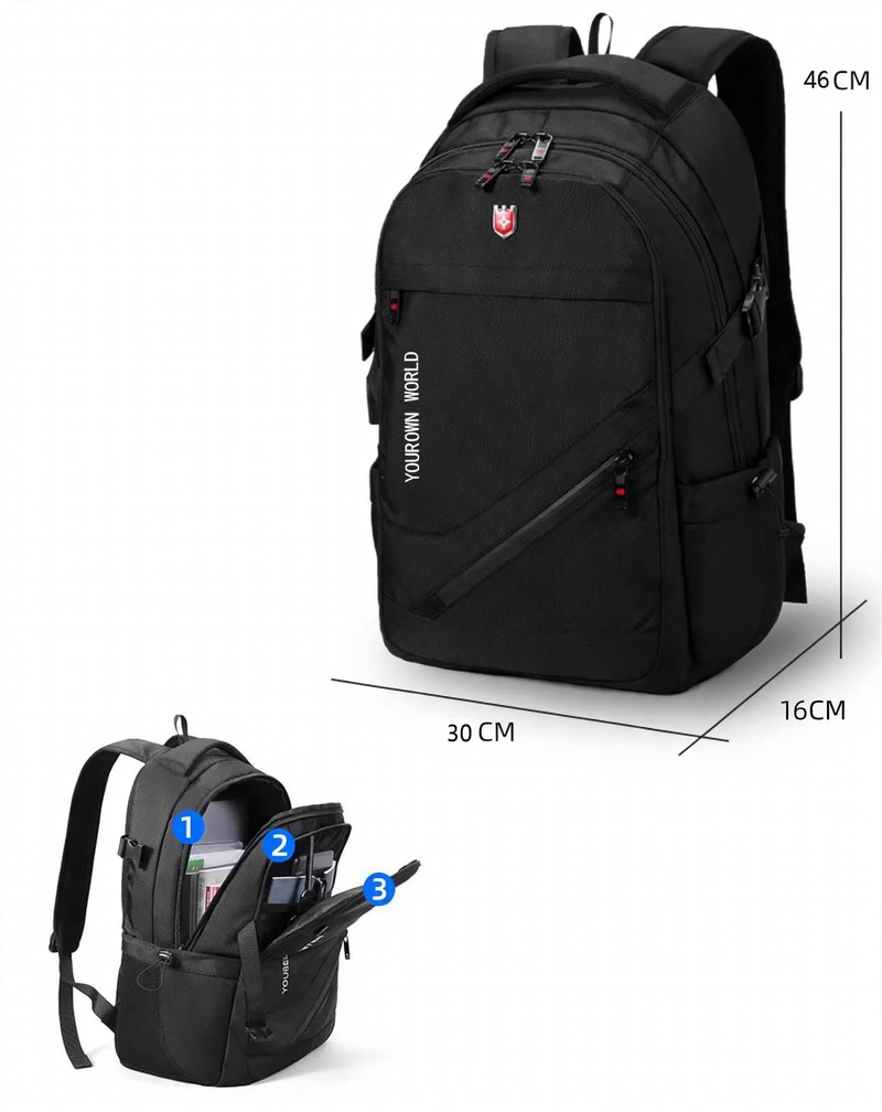 Rucksack mit Laptopfach, 15 Zoll