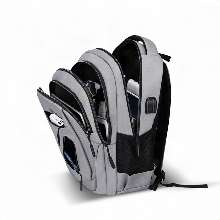 Rucksack mit USB-Ladefunktion, großes Fassungsvermögen, Modell 85233