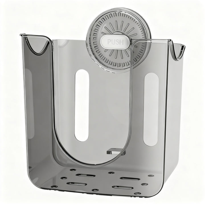 Wandmontierter Papiertuchhalter mit Saugnapf