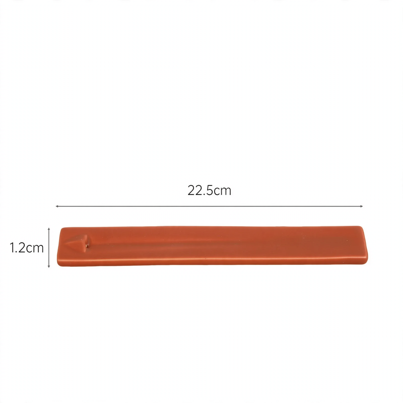 Keramik-Räucherstäbchenhalter, Wellen-Design