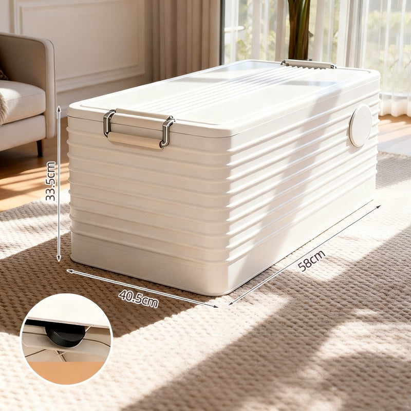 Kunststoff-Aufbewahrungsbox mit Deckel