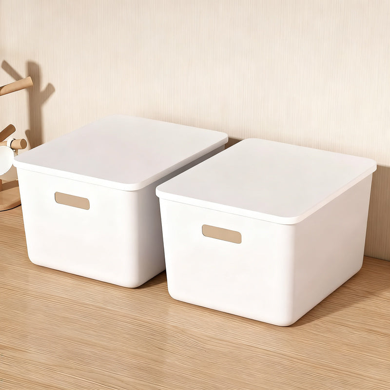Kunststoff-Aufbewahrungsbox für Schreibtisch und Schrank