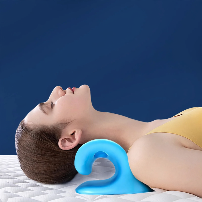 Nackenmassagekissen mit mechanischer Druckpunktmassage