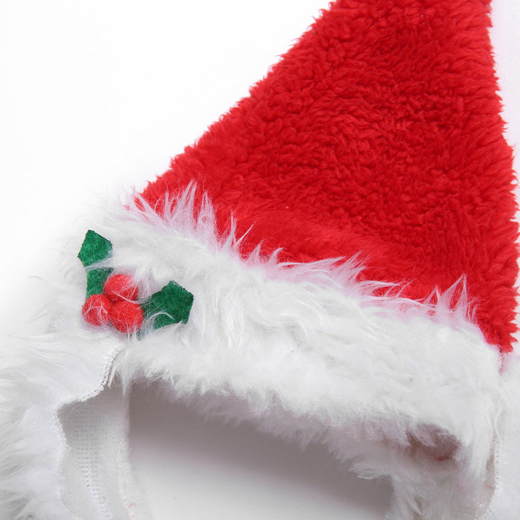 Haustier-Halstuch mit Weihnachtsmotiv