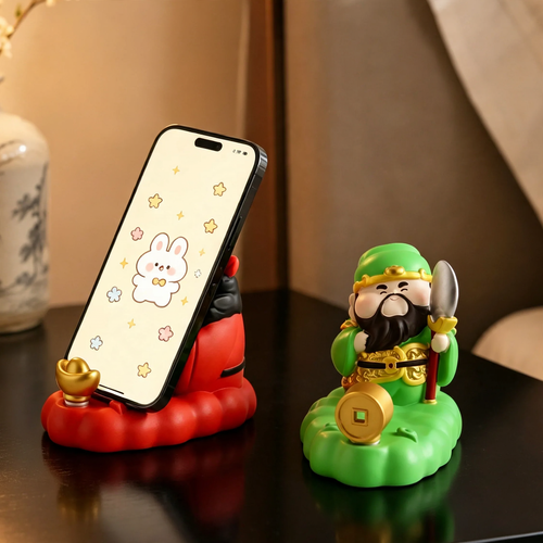 Zhong Kui Handy-Ständer, chinesisches Kulturdesign