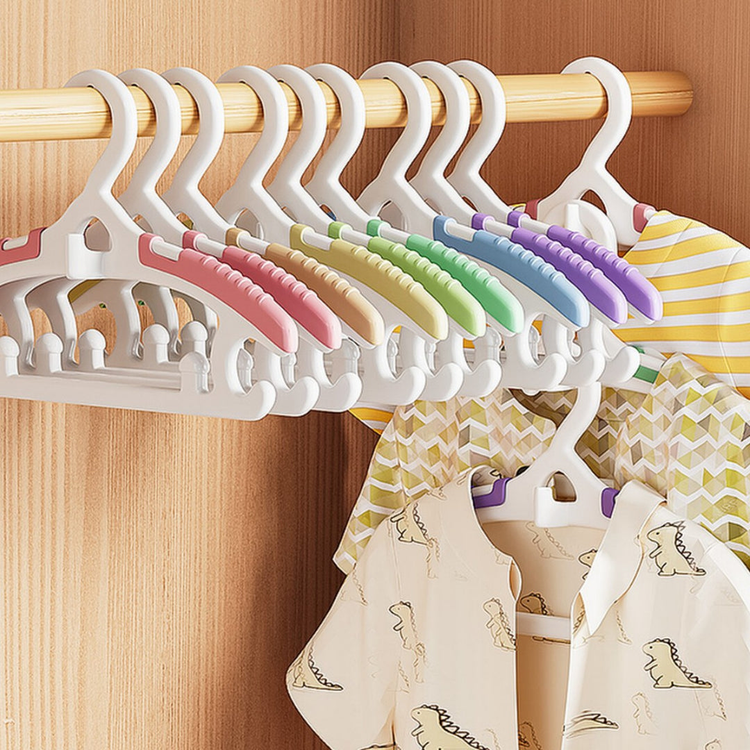 Kinderkleiderbügel, ausziehbar, 4-stufig verstellbar