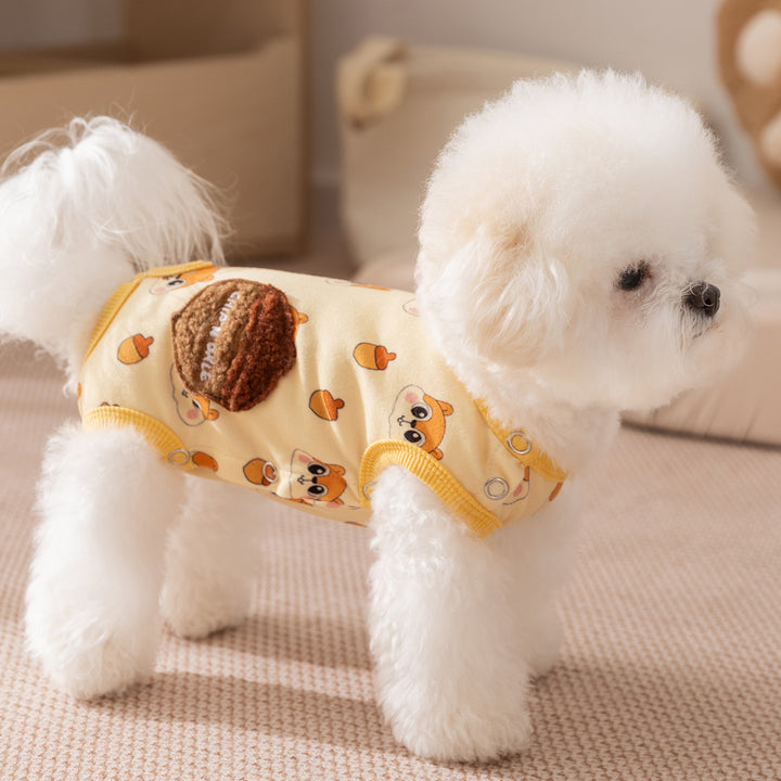 Hundeweste aus Fleece, ärmellos