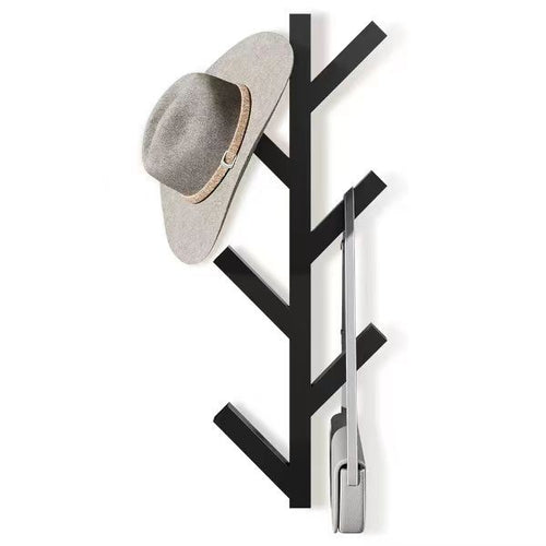 Wandgarderobe aus Metall, 40,6 × 14,5 × 6,6 cm