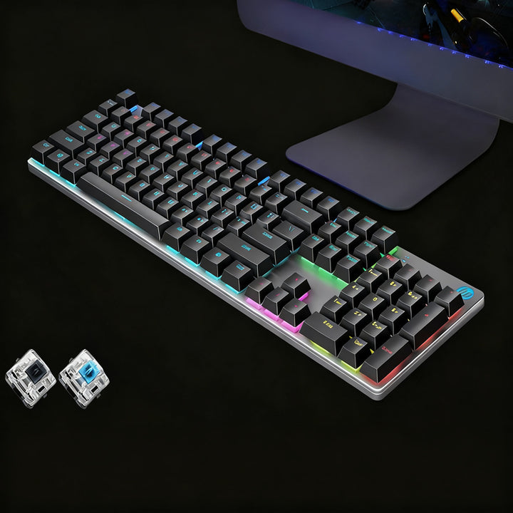 Mechanische Gaming-Tastatur mit Beleuchtung