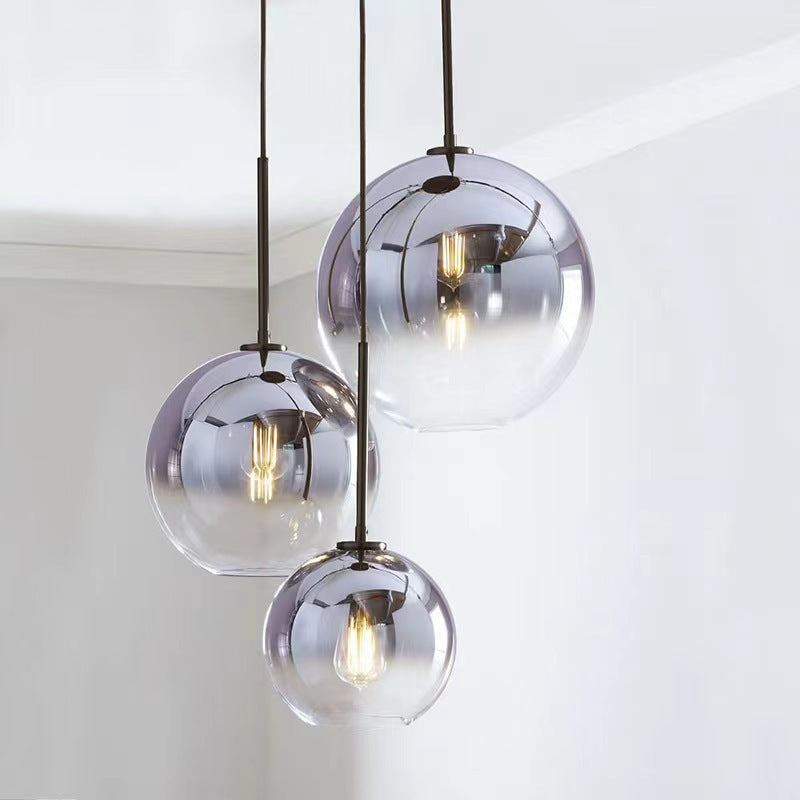 LED-Pendelleuchte im Industriestil, höhenverstellbar