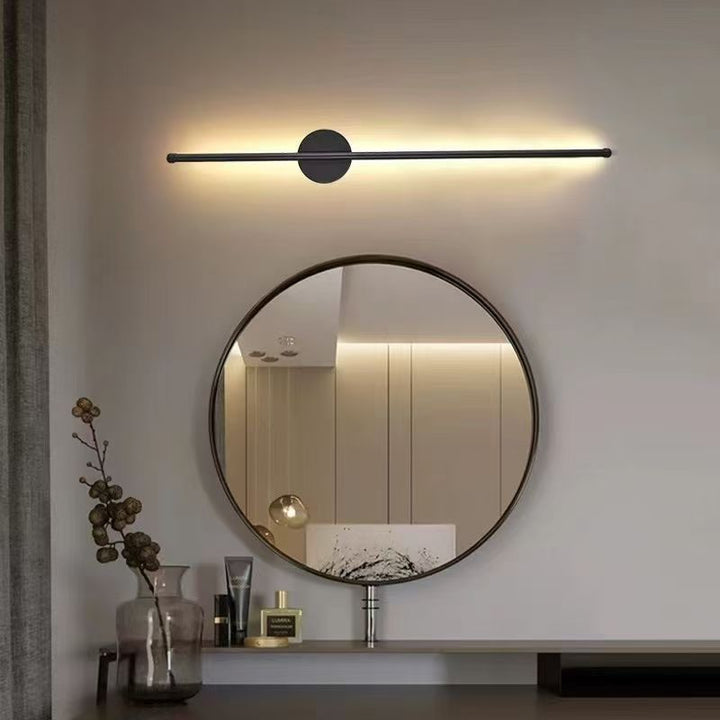 LED-Wandleuchte modern, Aluminium, Silikon