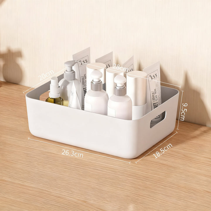 Kunststoff-Aufbewahrungsbox für Schreibtisch und Schrank