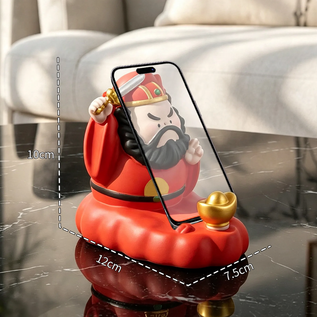 Zhong Kui Handy-Ständer, chinesisches Kulturdesign