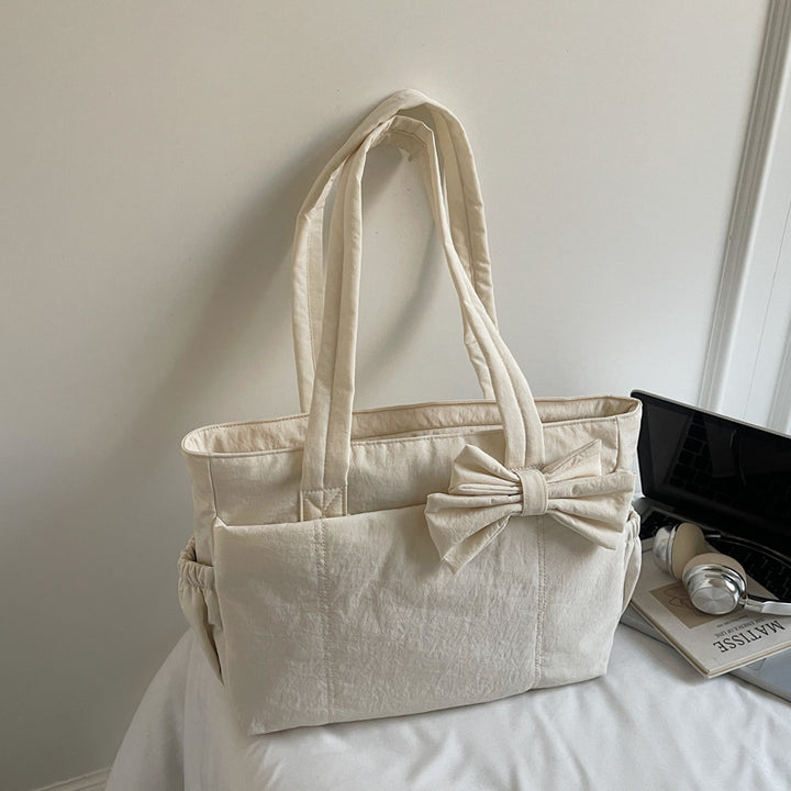 Schultertasche aus Baumwolle, Tote-Stil