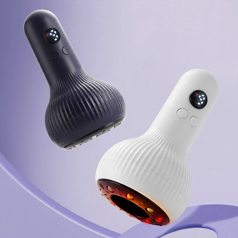 Elektrisches Schröpfgerät mit Gua-Sha und Rotlicht ML-169
