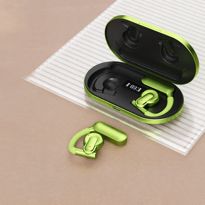 Bluetooth-Ohrbügel-Kopfhörer QH-009 mit langer Akkulaufzeit