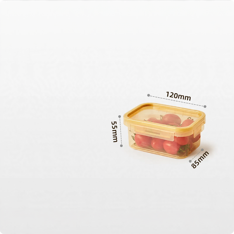 Frischhalteboxen aus Kunststoff, 200–900 ml
