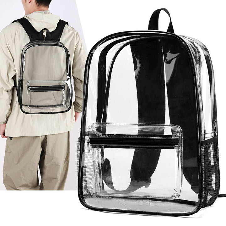 Transparenter PVC-Rucksack, wasserdicht