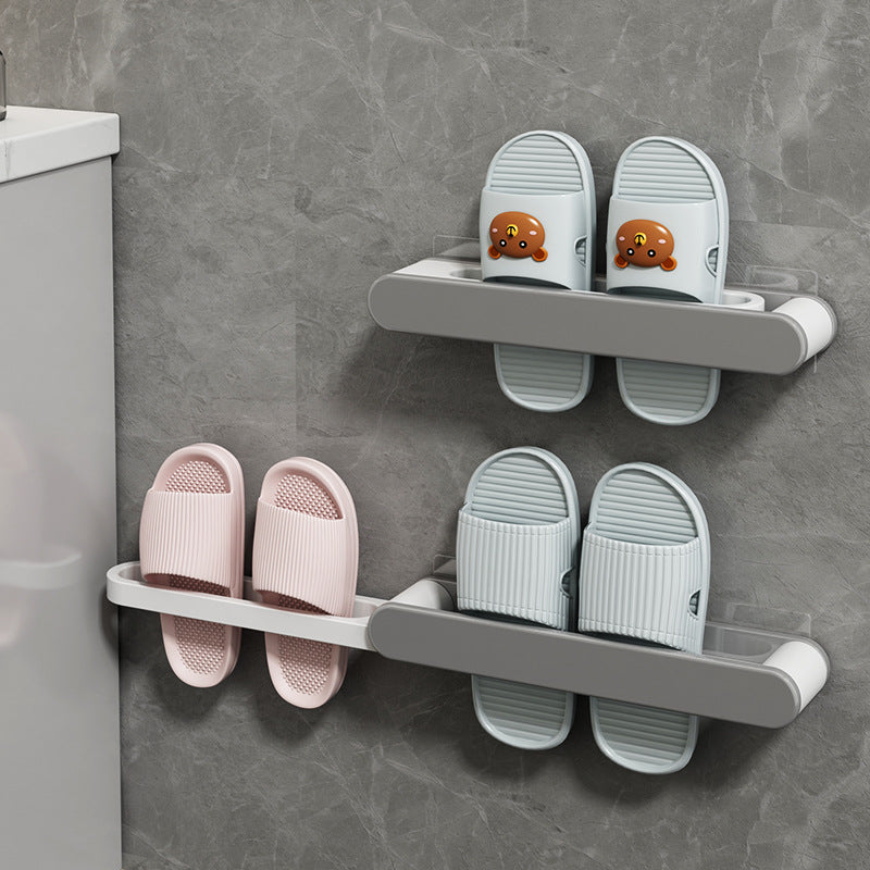 Klappbares Badezimmer-Schuhregal ohne Bohren