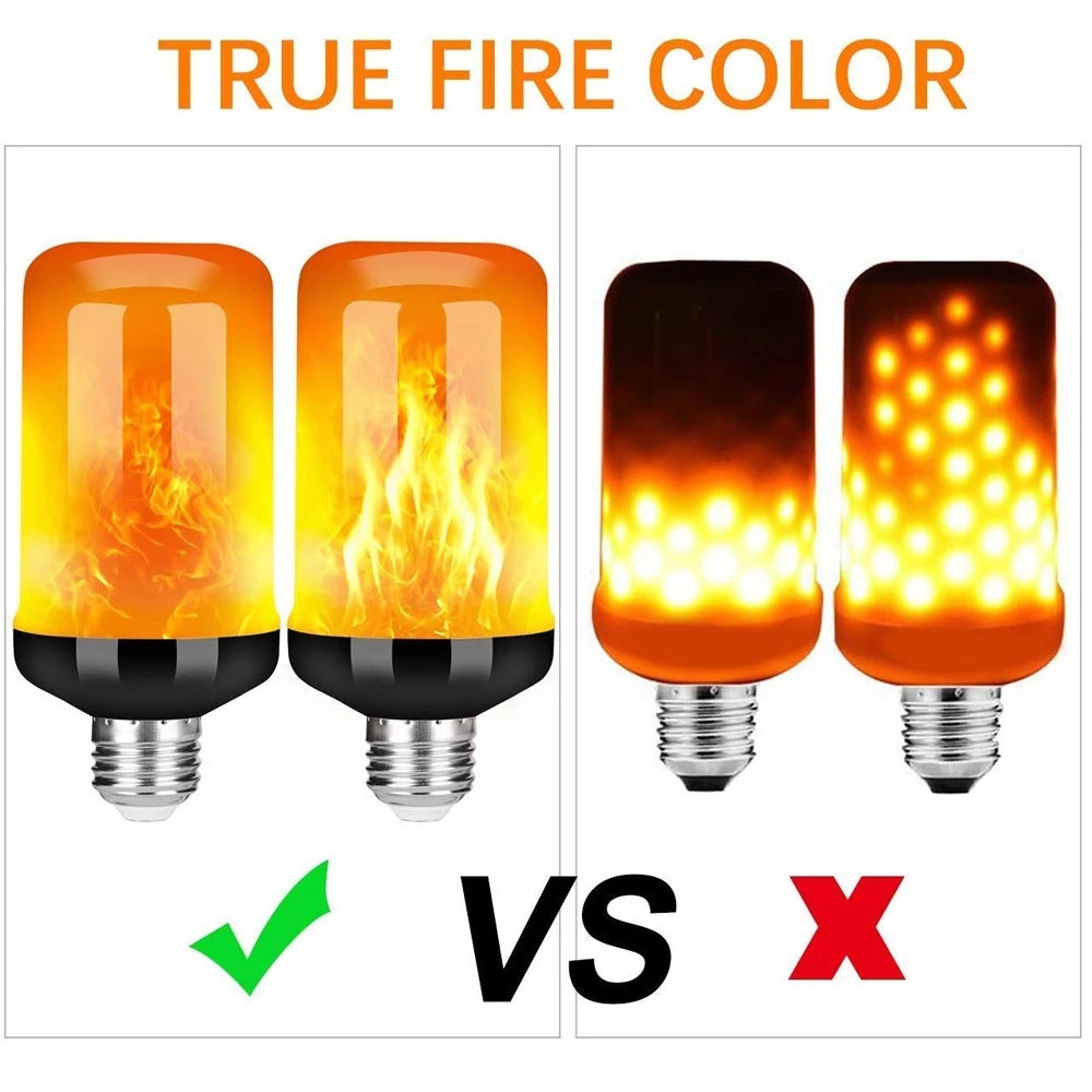 LED FLAME LIGHT PARTY LAMP - 4 MODI FEUER SIMULATION | Karnz