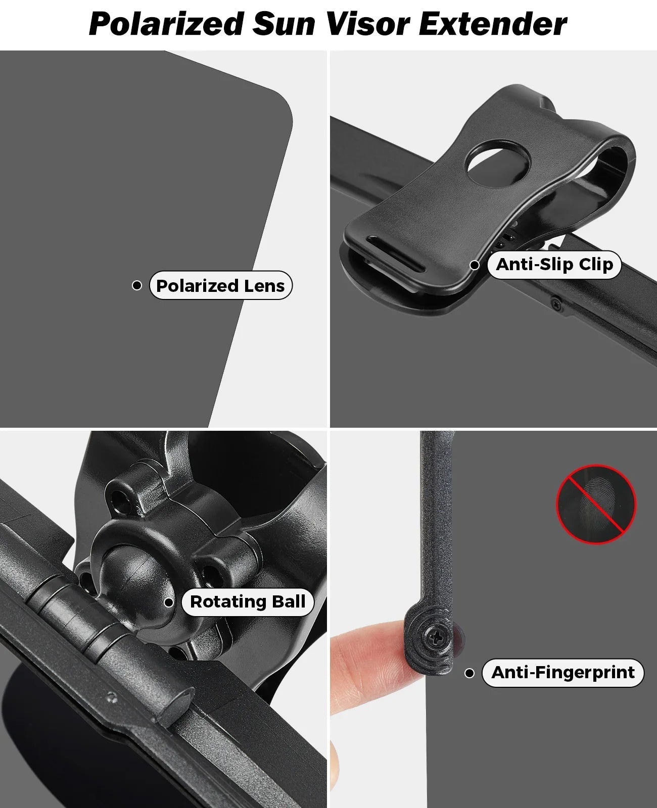 Polarisierte Auto-Sonnenblende