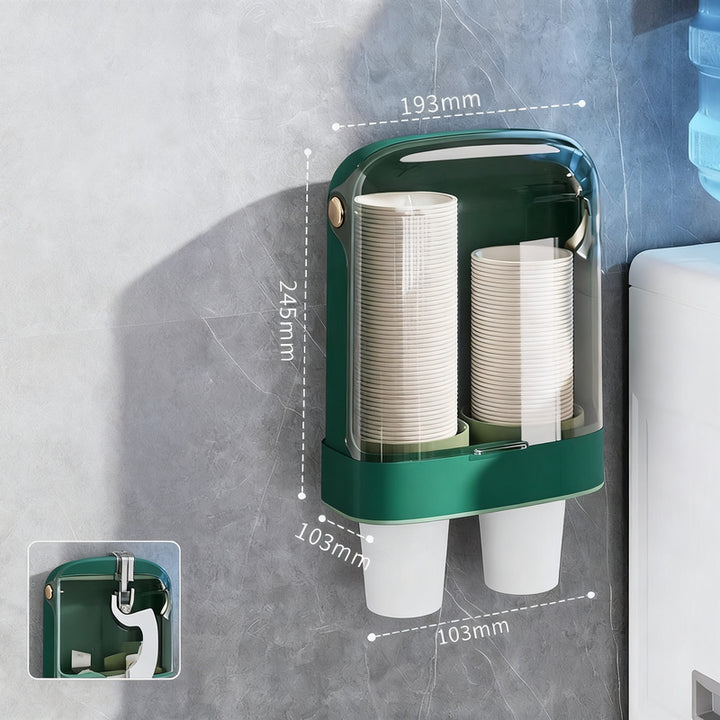 Wandhalter für Papierbecher, selbstklebend