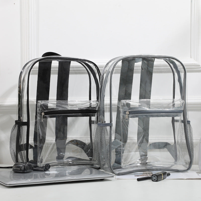 Transparenter PVC-Rucksack, wasserdicht