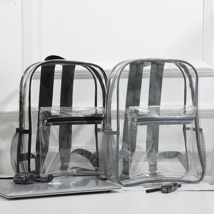 Transparenter PVC-Rucksack, wasserdicht