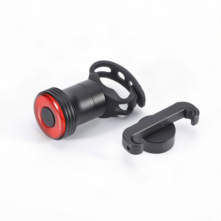 Slimme Remsensor LED Fietsachterlicht - USB Oplaadbaar, IPX6 Waterdicht met 4 Lichtmodi