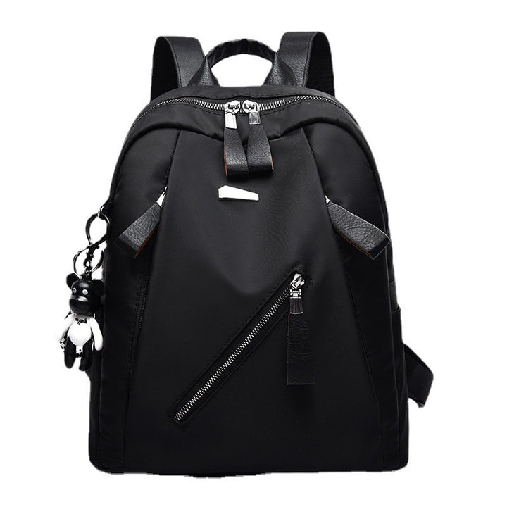 Damen-Rucksack, Nylon, Rückenlastausgleich, zeitlos