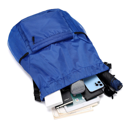 Rucksack mit Kordelzug, 20–35 L, Polyester
