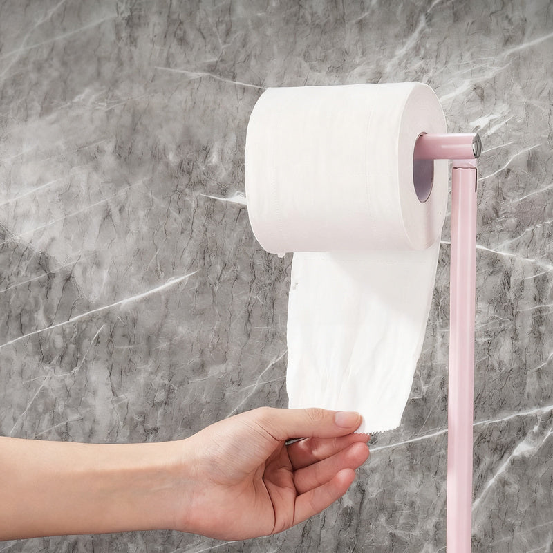 Stehender Papierrollenhalter aus Edelstahl