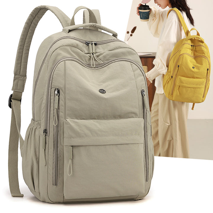 Nylon-Rucksack, rückenschonend, vielseitig