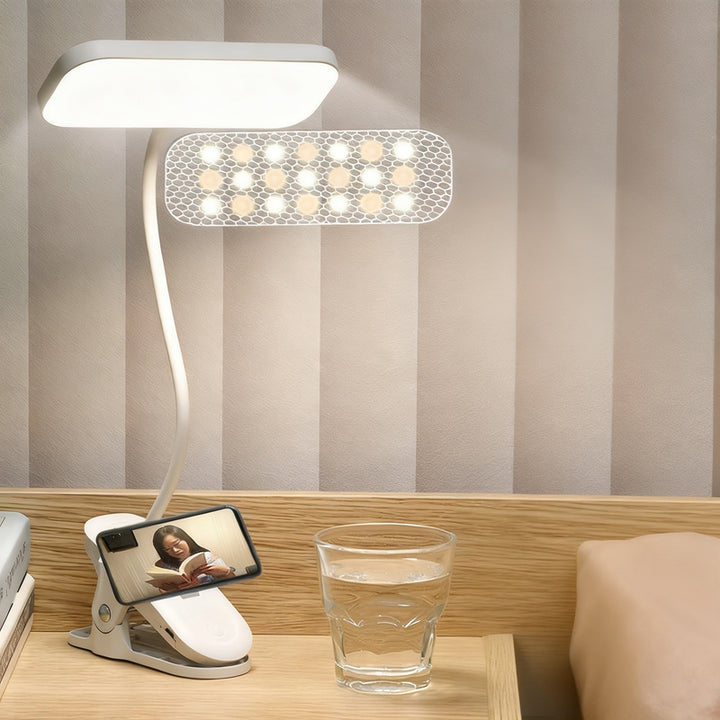LED Schreibtischlampe mit Farbtemperaturwahl