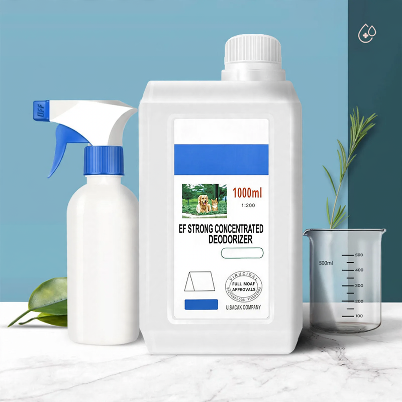 Konzentriertes Geruchsentferner-Spray für Katzen und Hunde